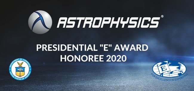 Astrophysics Awarded Prestigious Presidential “E” Award